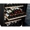 2-temperature wine cabinet for service and/or storage