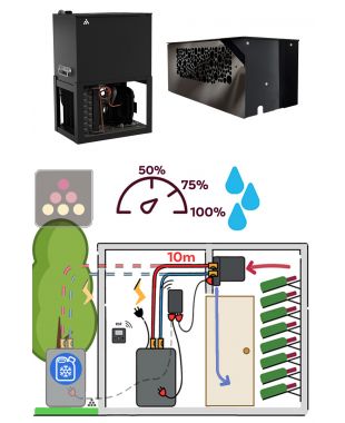 Solar Cell Panel Powered Digital Thermometer Air Liquid Wine Cooler  Aquarium New
