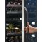 Built-in 2 temperature wine cabinet for service or storage