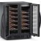 Dual temperature wine cabinet for service and/or for storage - Full Glass door - Second choice