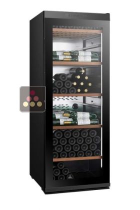 Connected single temperature wine cabinet for service or storage