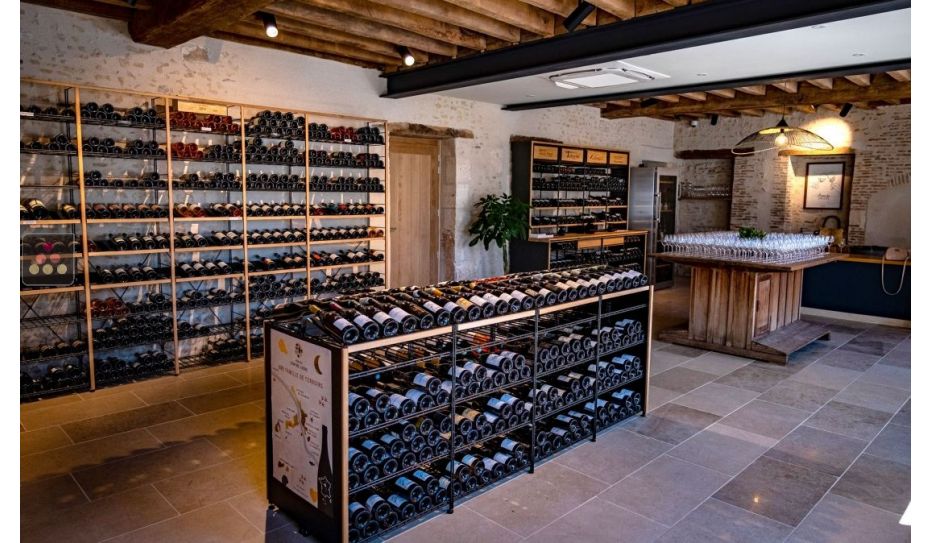 Arrangement of 174 bottle cellars - Specific manufacturing - Essentiel System - Skin collection