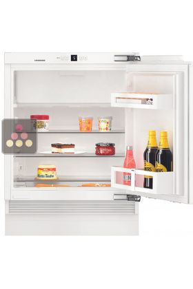 Mini fridge / freezer - integrable under counter 120 Litres