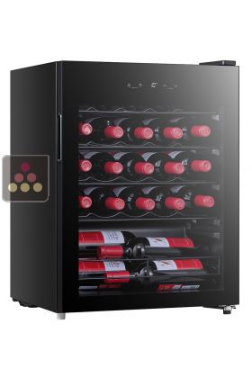 Single temperature wine service cabinet