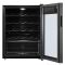 Single temperature wine service cabinet