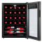 Single temperature wine service cabinet