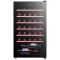 Single temperature wine service cabinet