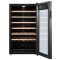 Single temperature wine service cabinet