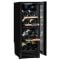 Built-in dual temperature wine service cabinet