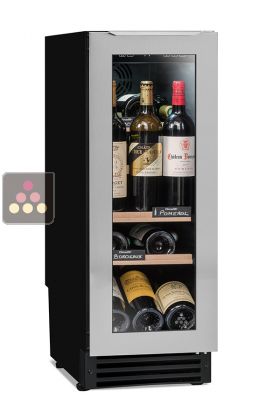 Single temperature wine service cabinet