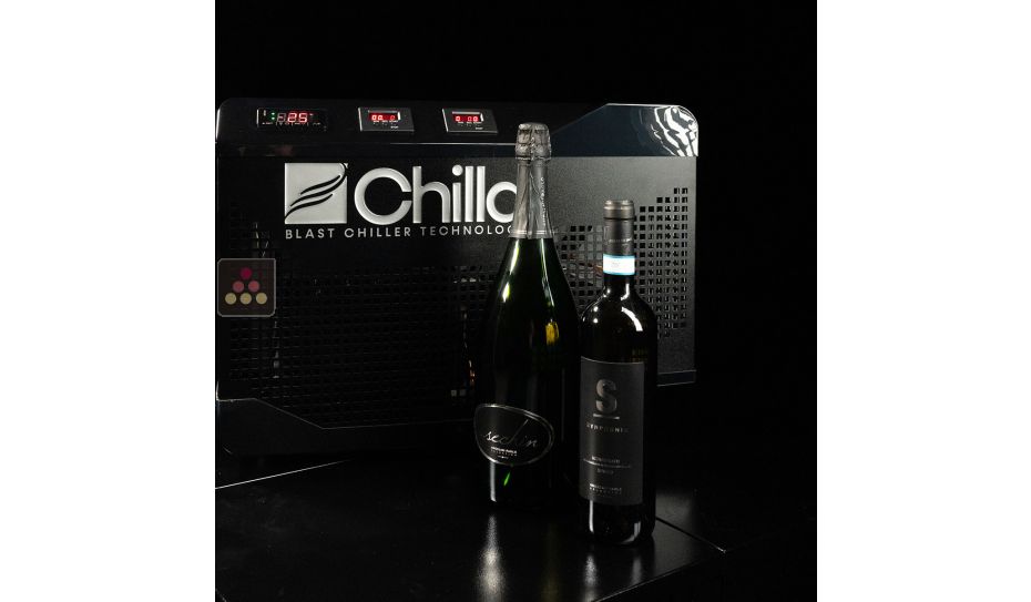 Fast chiller for 2 bottles - 1x 75cl + 1x magnum