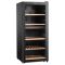 Dual temperature wine service cabinet