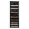 Dual temperature wine service cabinet