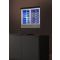 Built-in multi-temperature wine display cabinet - 36cm deep - Horizontal bottles - with front frame only  