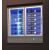 Built-in multi-temperature wine display cabinet - 36cm deep - Horizontal bottles - with front frame only  