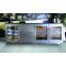 Drawer trimode built-in refrigerator or freezer with with customizable facade pannel