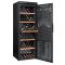 Single temperature wine cabinet for ageing or service