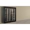 Freestanding combination of two multi-temperature wine display cabinets - Mixed equipment - Flat frame