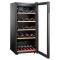 Single temperature wine service or storage cabinet