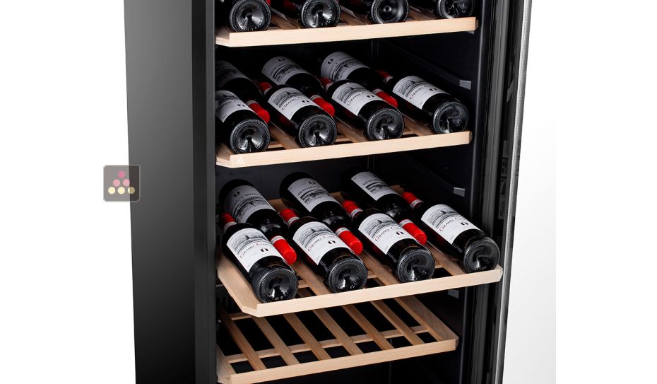 Single temperature wine service or storage cabinet