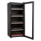 Mono-temperature wine service cabinet