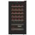 Single temperature wine service cabinet