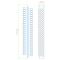 Bottle-holder column with ground/ceiling fixation - Height 270cm - Depth 3 bottles - 144 bottle capacity - Optional LED lighting