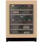 2 temperatures built-in wine cabinet for storage and/or service - Customizable front