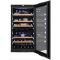 Dual temperature built in wine service cabinet self-ventilated - Push/Pull opening