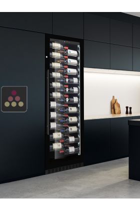 Built-in single temperature wine service or storage cabinet