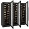 Combination of 3 Single temperature wine service or storage cabinets