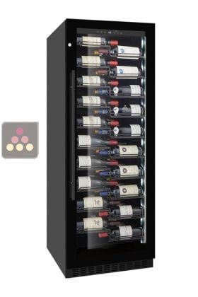 Single temperature wine service or storage cabinet