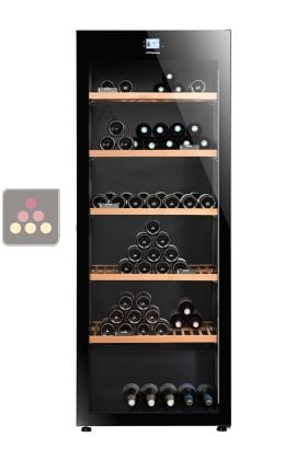 3 temperature wine conservation and service cabinet