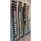 Wall Wine Rack in Clear Plexiglass for 38 bottles - Display Model