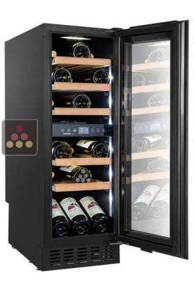 Connected 2 temperature wine service cabinet 