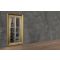 Built-in multi-temperature wine display cabinet - Mixed shelves - Curved frame