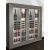 Freestanding combination of 2 modular multi-purpose wine display cabinets - Mixed shelves - 36cm deep