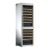 Dual temperature wine cabinet for service and/or storage - Stainless steel cladding - Sliding shelves