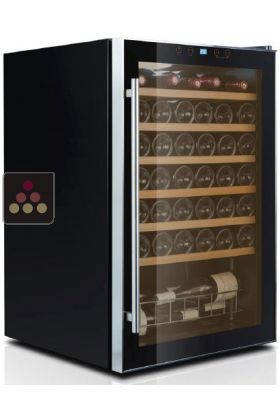 Single temperature wine service cabinet