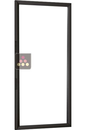 Glass door black frame for Artevino medium wine cabinet 