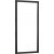 Glass door black frame for Artevino medium wine cabinet 