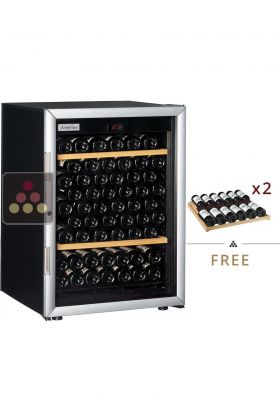 Multi temperature wine service and storage cabinet - Storage shelves